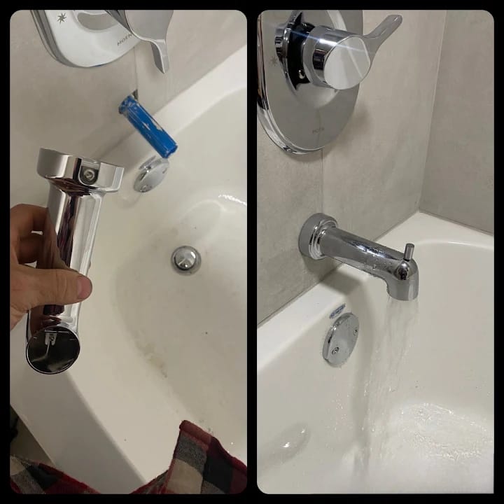Bathroom plumbing